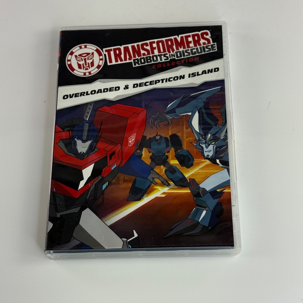 Transformers Robots In Disguise DVD Overloaded & Decepticon Island Double Featur